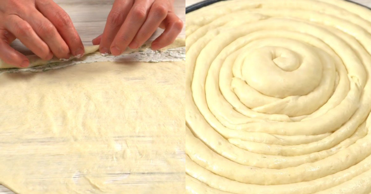 пирог улитка