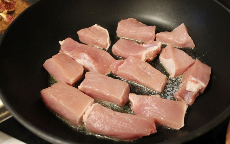 жарка свинины