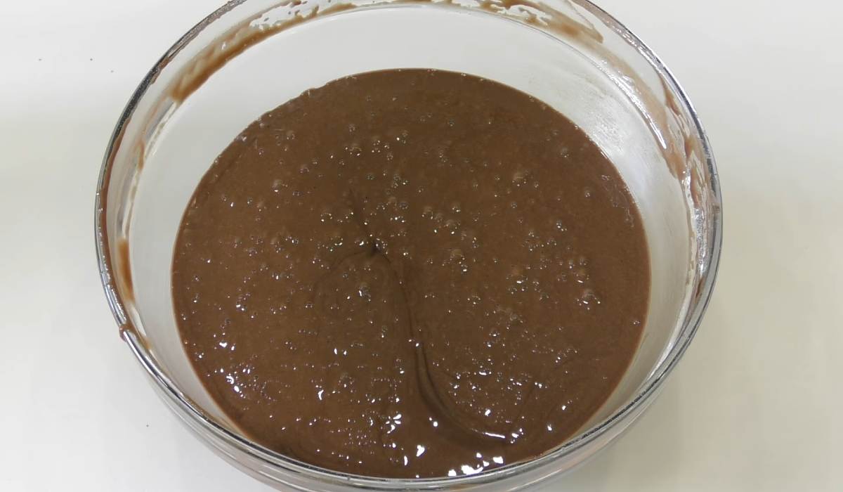 шоколадное тесто