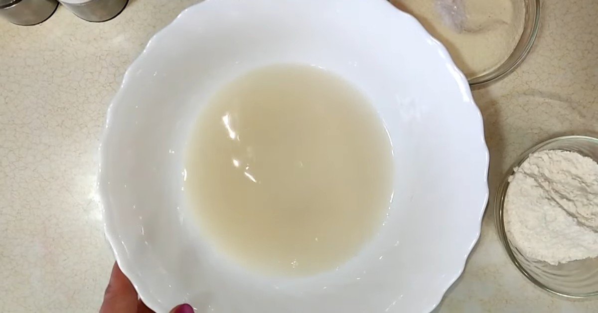 опара на воде