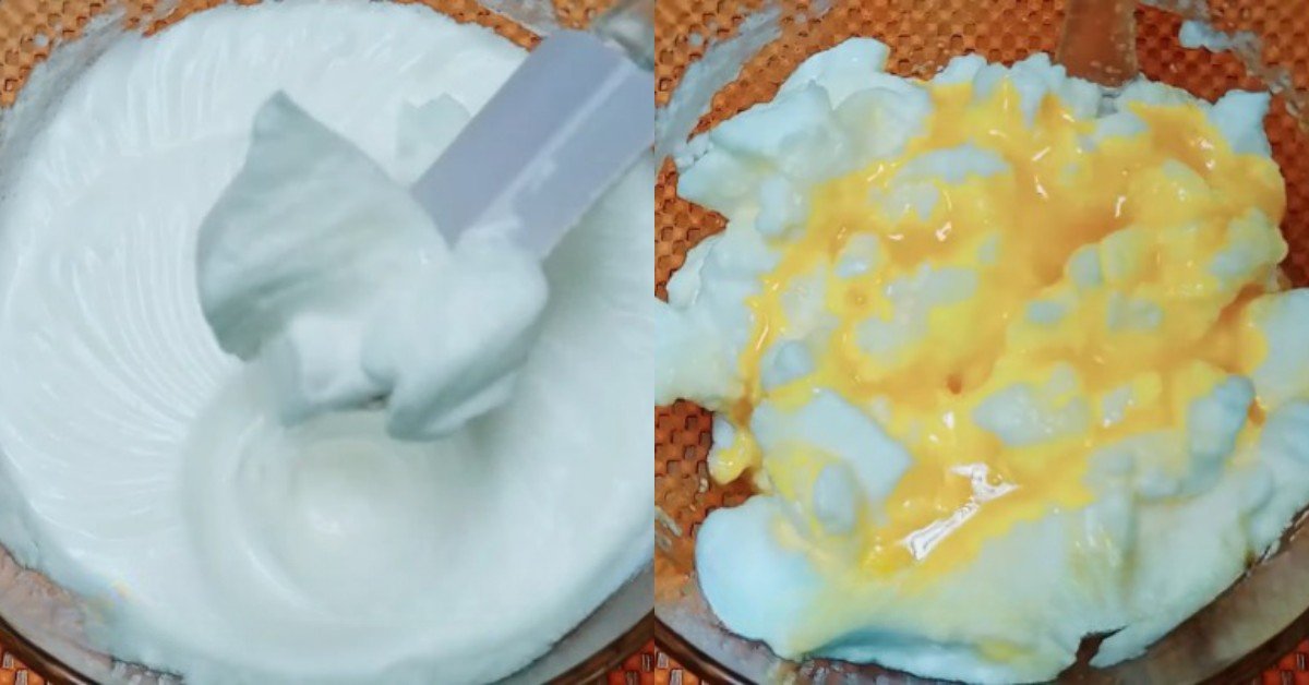 пышный омлет без молока 