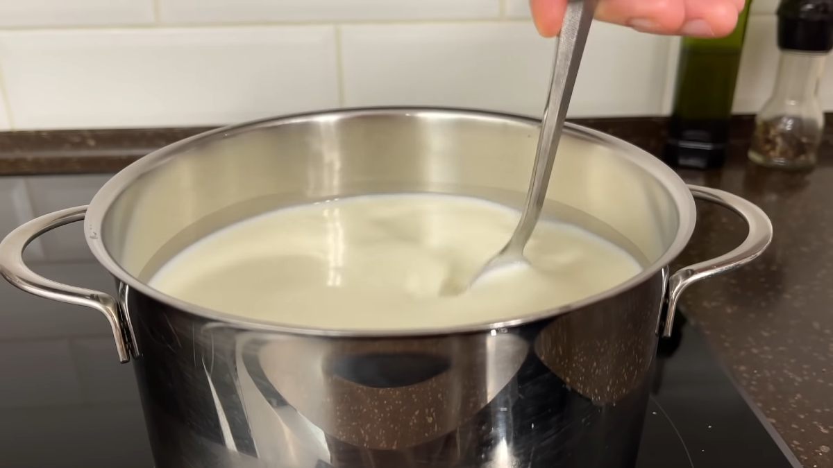 молоко с солью