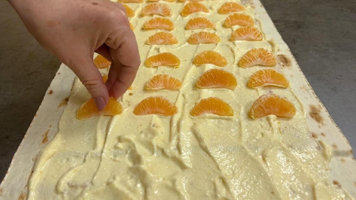 мандариновые дольки