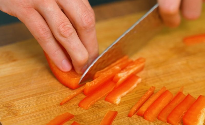 болгарский перец соломкой