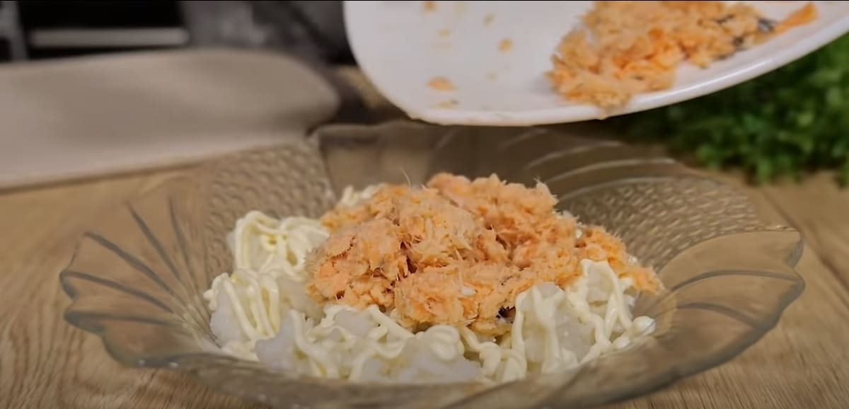 салат Кокетка