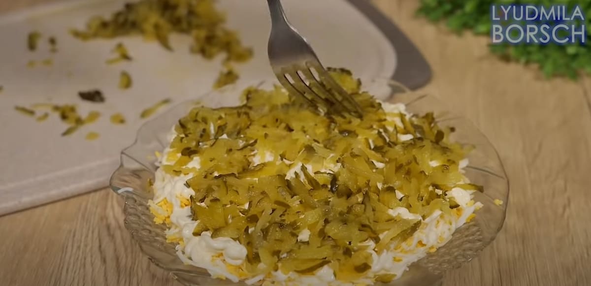 салат Кокетка