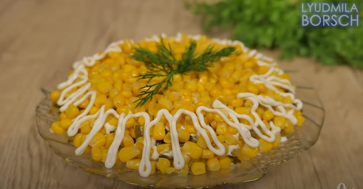 салат Кокетка