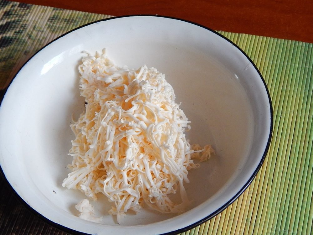 натертый плавленый сырок