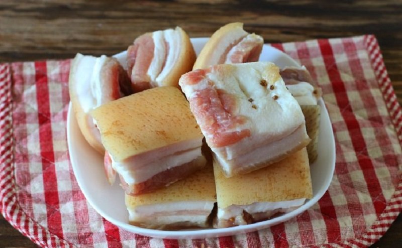 нарезка сала