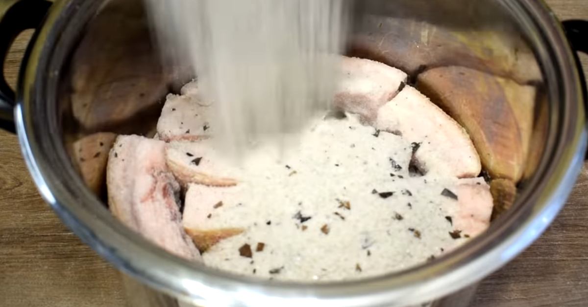 как солить сало