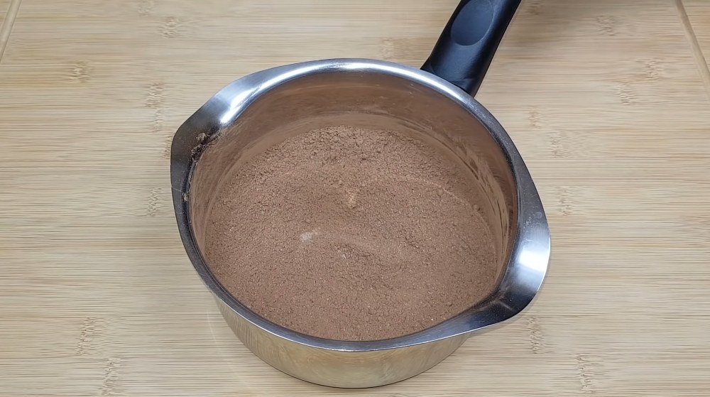 какао с сахаром