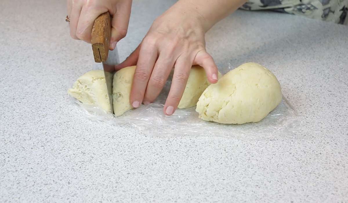 нарезка теста