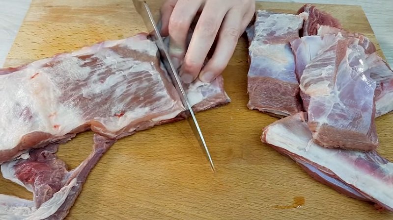 разделка мяса