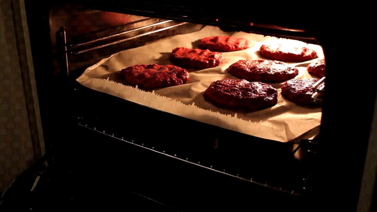 свекольные котлеты в духовке