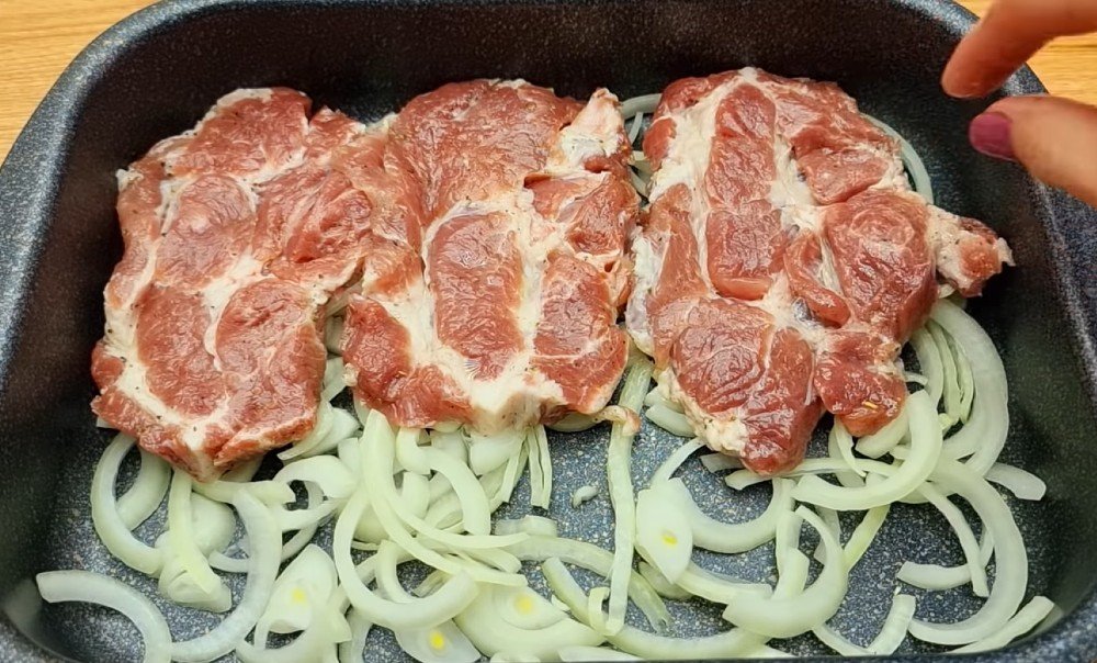 свинина по-французски