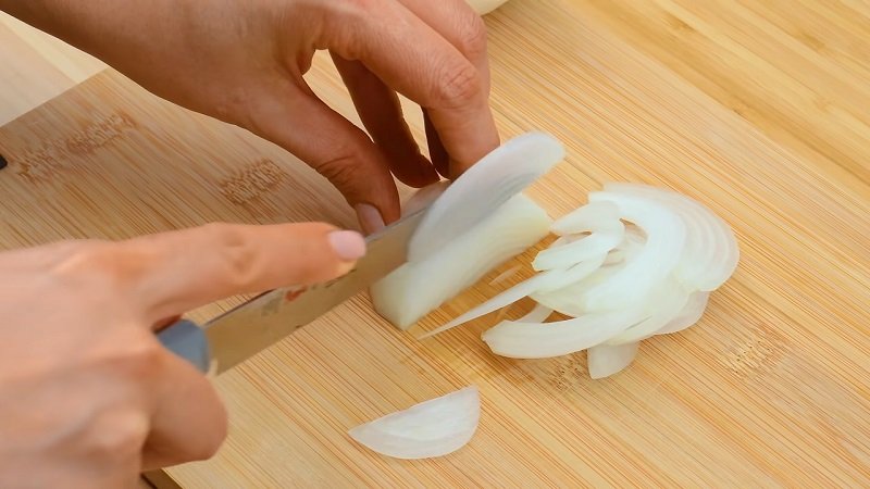 нарезка лука