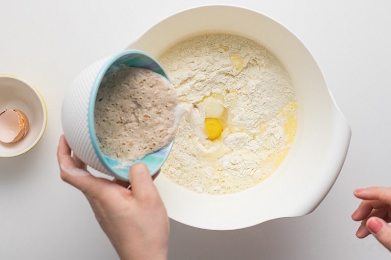 замес теста