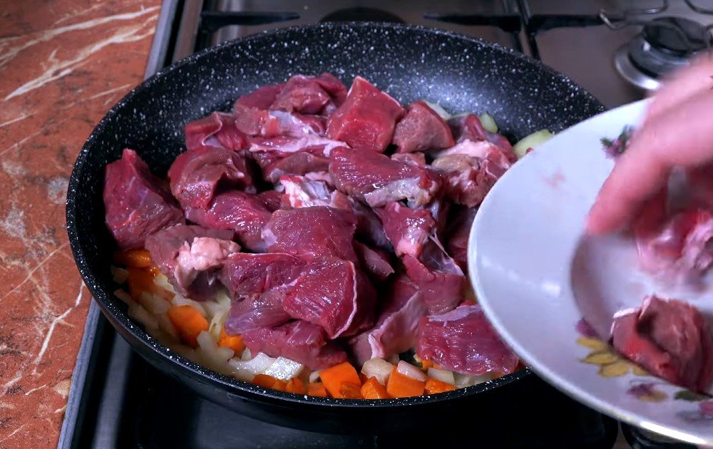 перловая каша с мясом