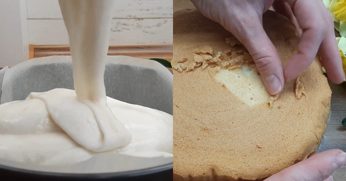 торт с заварным кремом