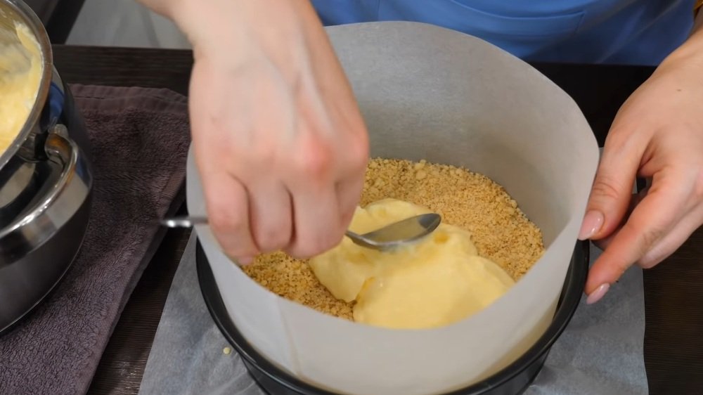 торт «Пломбир» на сковороде