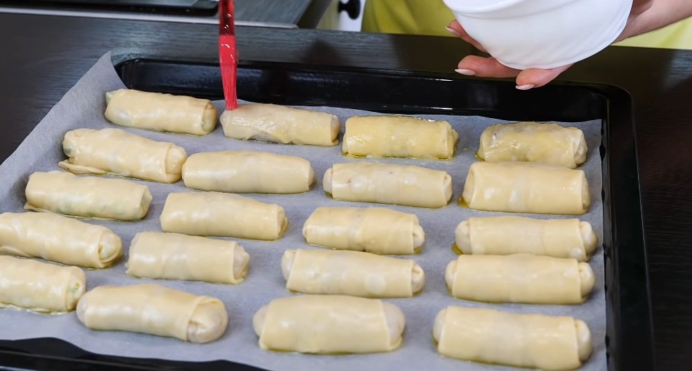 трубочки с рисом