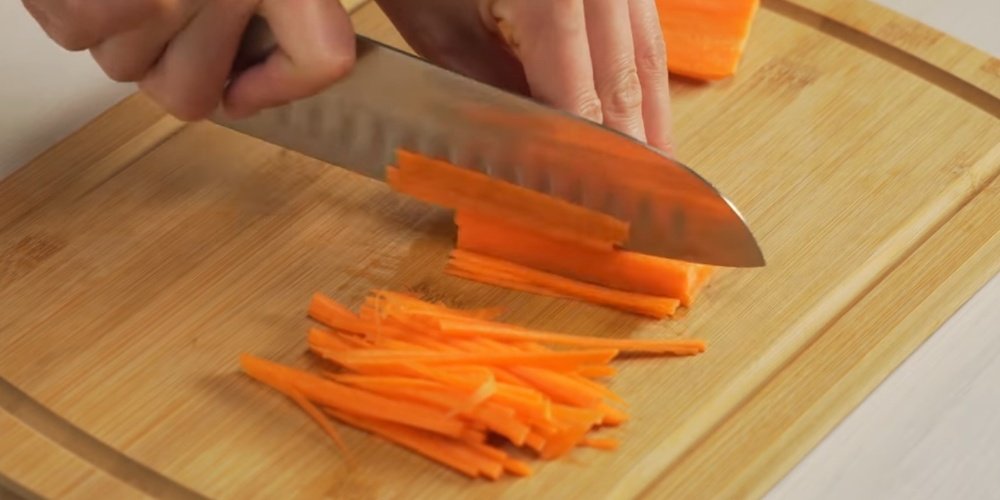 морковь соломкой