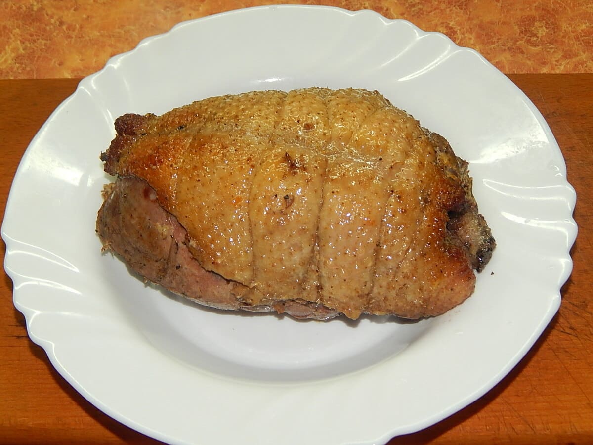 утиная грудка в духовке