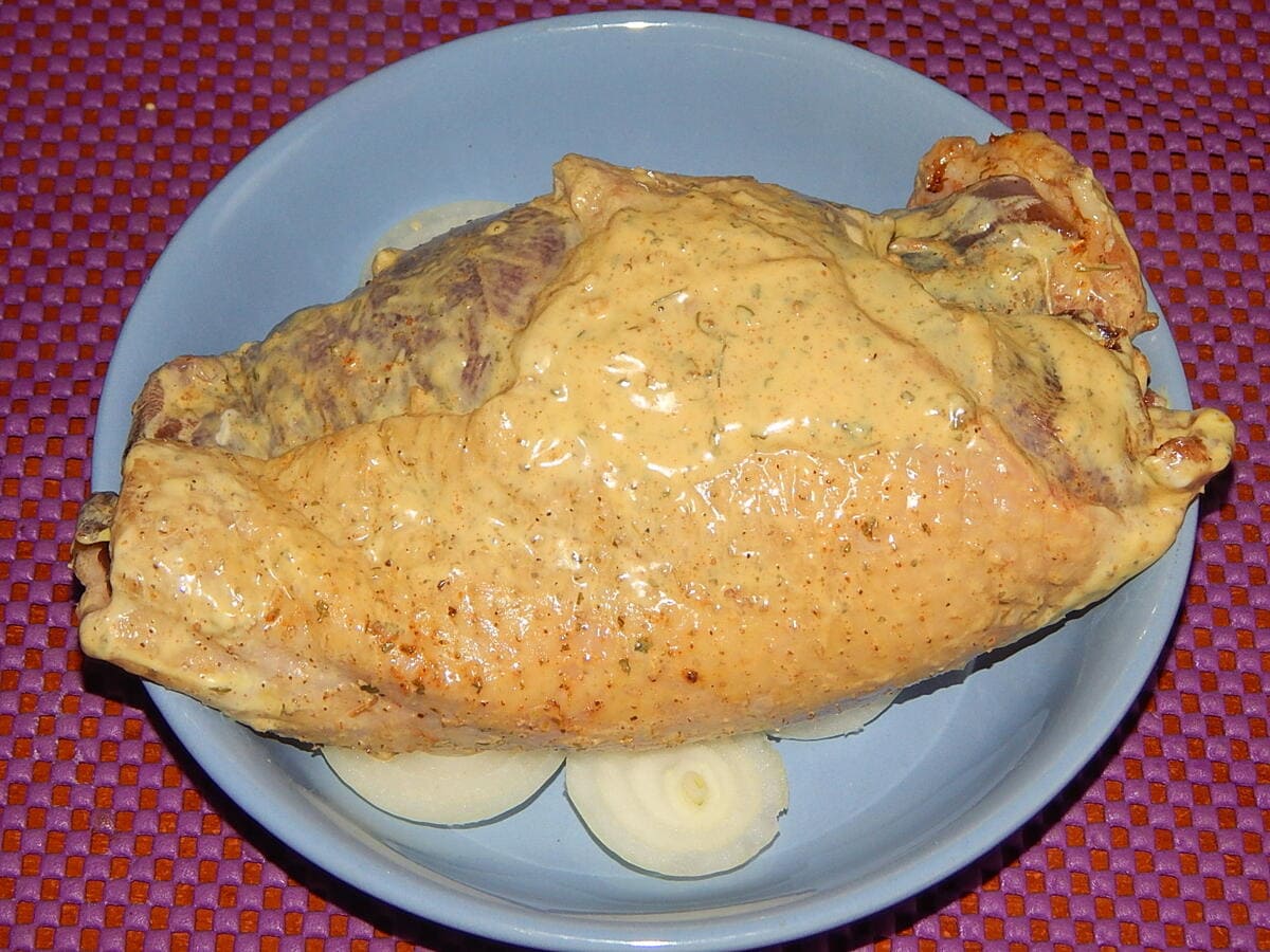 утиная грудка в маринаде