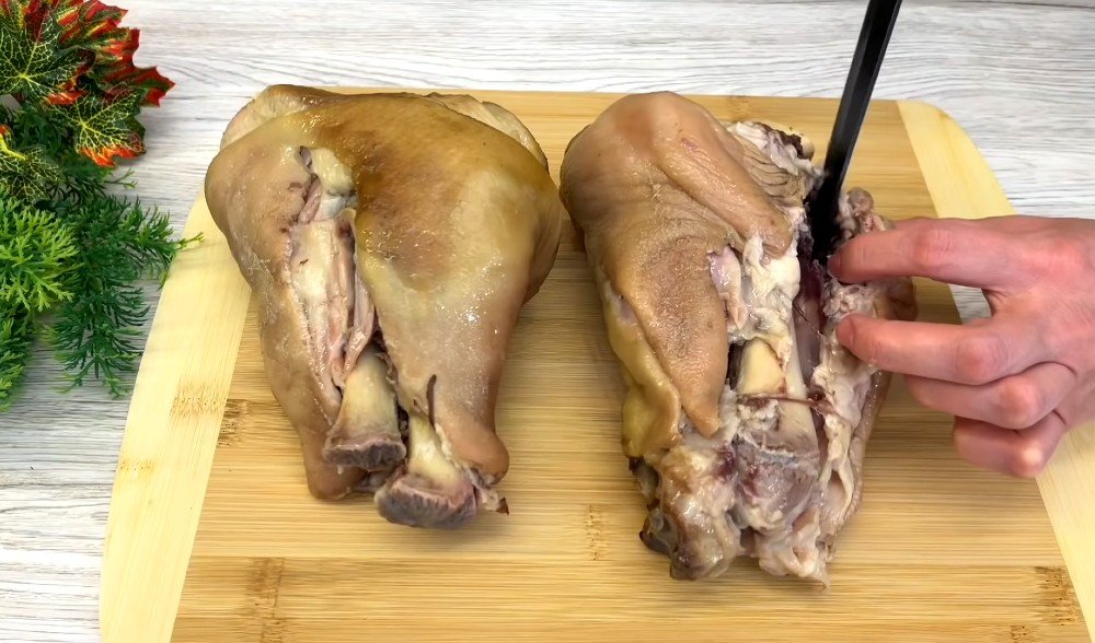 ветчина из свиной рульки