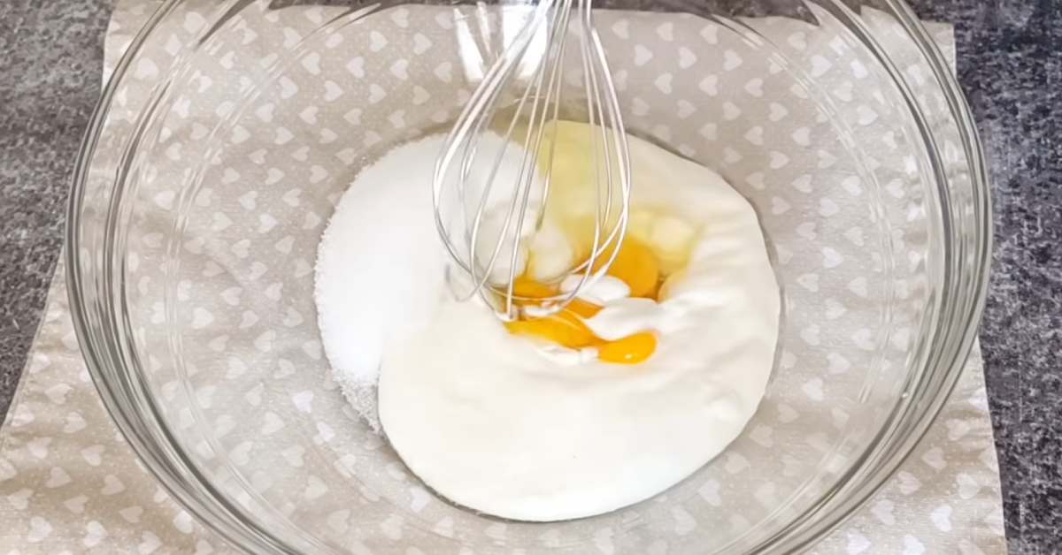 йогурт с яйцом