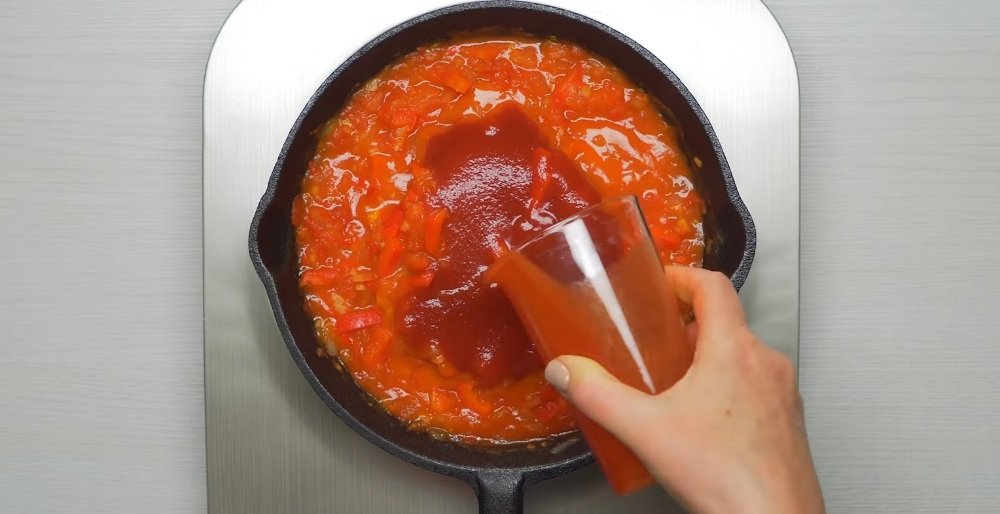 овощи в сковороде