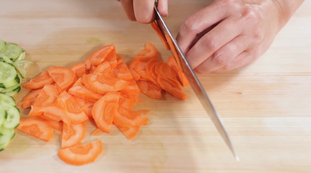 морковь полукольцами