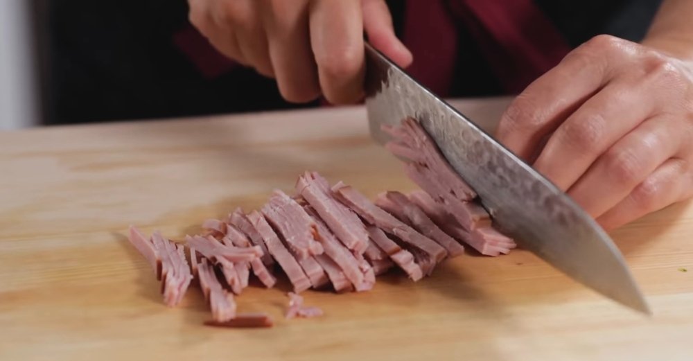 ветчина соломкой