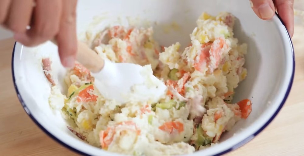 японский картофельный салат рецепт