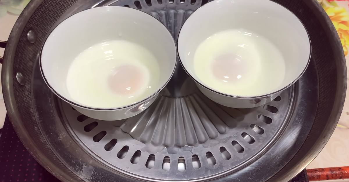 яйца на пару