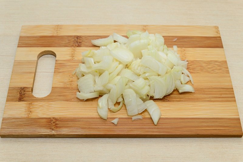 нарезанный лук