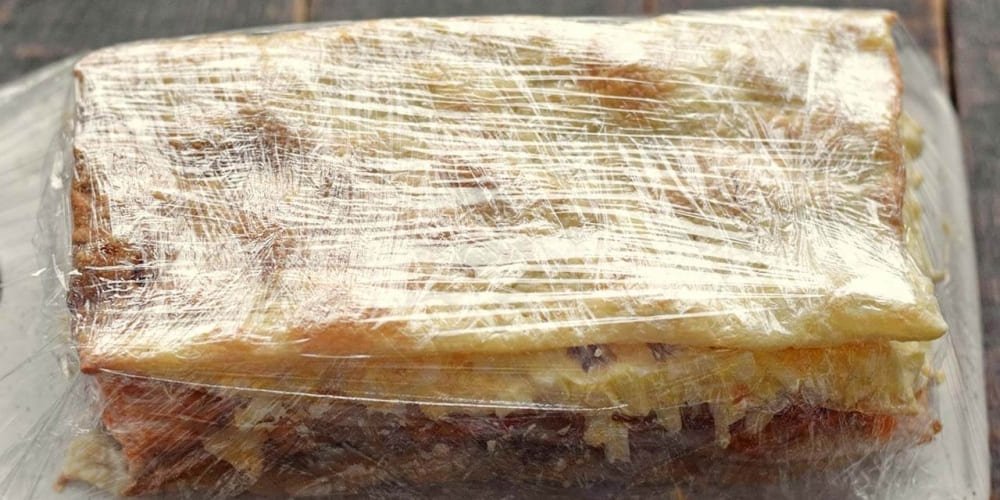 Закусочный торт «Наполеон» с сардиной закуски
