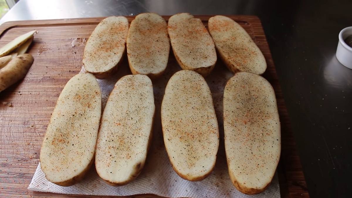 картофель со специями