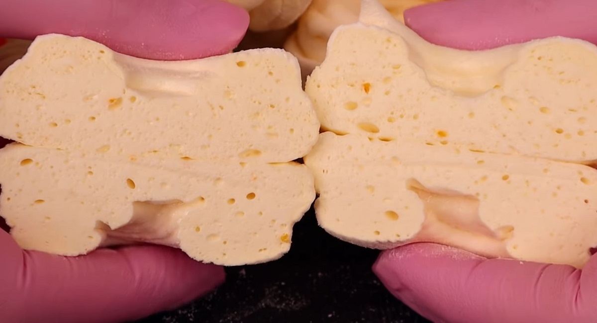 зефир в сахарной пудре