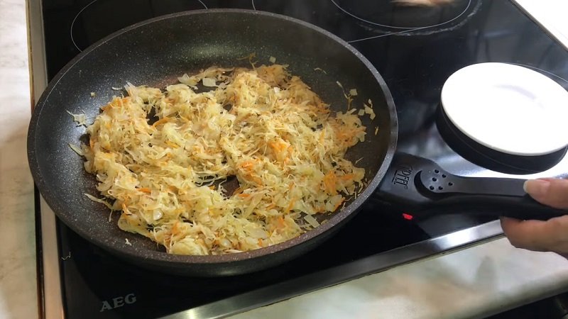 приготовление начинки из капусты