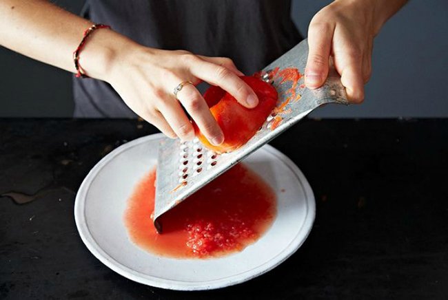 томат на терке