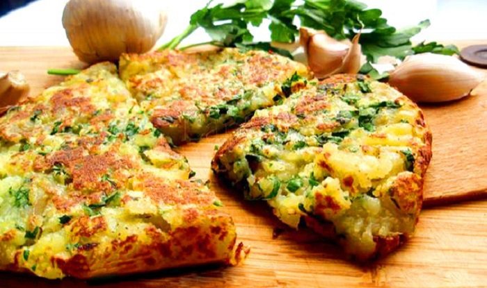7 постных блюд, чыесночный картофель по-итальянски