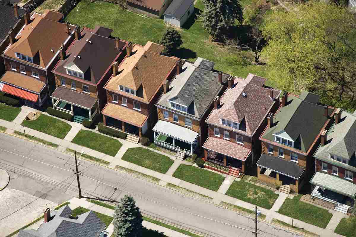  однотипные дома 