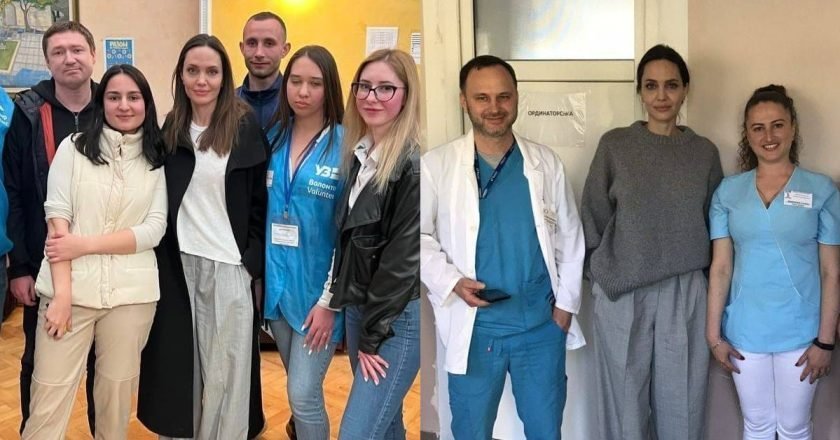 анджелина джоли во львове