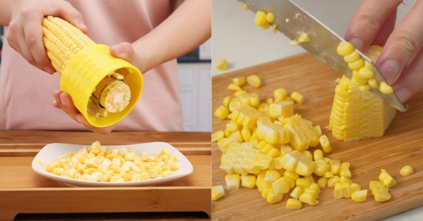 как очистить кукурузу