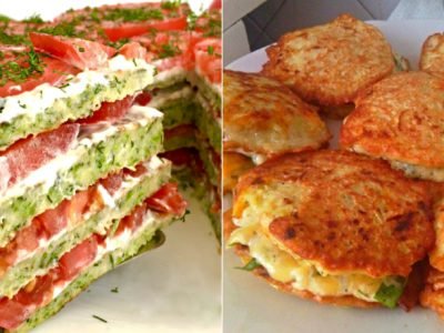 Блюда с кабачками
