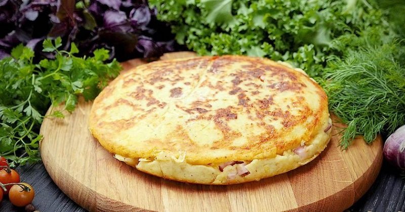 итальянский картофельный пирог изображение