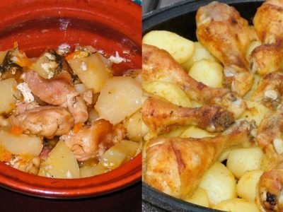Блюда из картофеля и мяса