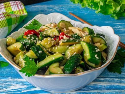 Модные блюда из огурцов