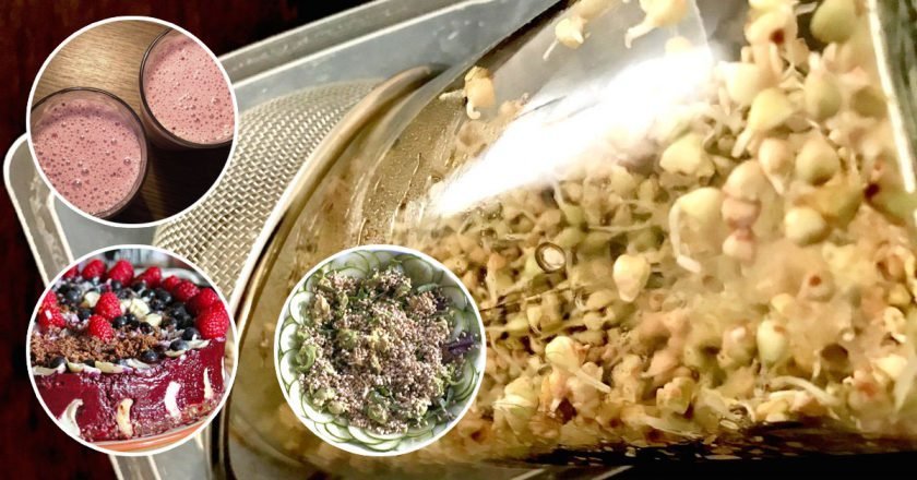 Блюда из пророщенной гречки Блюда из пророщенной гречки